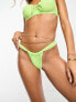 Фото #4 товара Boux Avenue amalfi brazilian bikini bottom in lime