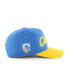 Фото #2 товара Men's Powder Blue, Gold Los Angeles Chargers Crosstown Two-Tone Hitch Adjustable Hat