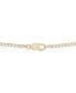ფოტო #3 პროდუქტის Green Tourmaline Bezel 18" Pendant Necklace (1/2 ct. t.w.) in Gold Vermeil, Created for Macy's
