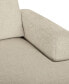 Фото #7 товара Elizabeth 85" Stain-Resistant Fabric Reversible Sofa Chaise Sectional