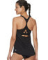 Фото #2 товара TYR 266244 Women's Solid Taylor Black Tankini Top Swimwear Size Medium
