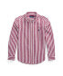 Фото #1 товара Big Boys Striped Cotton Poplin Shirt