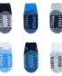 ფოტო #7 პროდუქტის Baby and Toddler Boys Core Jumpman Ankle Socks, Pack of 6