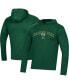 Men's Green Colorado State Rams 2023 Sideline Tech Hooded Raglan Long Sleeve T-shirt