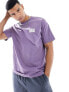 Фото #3 товара Farah damon backprint t-shirt in purple