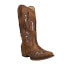 Фото #2 товара Roper Riley Flextra Glitter Snip Toe Cowboy Womens Brown Casual Boots 09-021-15