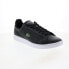 Фото #4 товара Lacoste Carnaby Pro 222 1 Mens Black Leather Lifestyle Sneakers Shoes