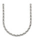 ფოტო #4 პროდუქტის Stainless Steel Fancy Link Chain Necklace