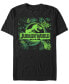 Фото #1 товара Jurassic World Men's Fern Leaf Logo Short Sleeve T-Shirt