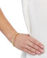 ფოტო #3 პროდუქტის Textured Bangle Bracelet in 10k Gold, White Gold and Rose Gold