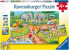 Ravensburger Puzzle 2x24 Dzień w zoo