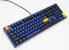 Фото #2 товара Ducky One 2 Horizon - Full-size (100%) - USB - Mechanical - Black - Blue - Yellow