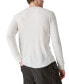 Фото #2 товара Men's Garment Dyed Thermal Long Sleeve Crewneck T-Shirt