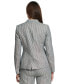 Фото #2 товара Women's Striped Single-Button Blazer