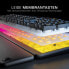 Roccat Magma Membrane RGB Gaming Keyboard with RGB Lighting (German Layout), Black