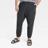 Men's Big Utility Cargo Joggers - All In Motion Black 2XL