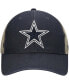 Фото #3 товара Men's Navy Dallas Cowboys Flagship Mvp Trucker Snapback Hat