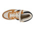 Diadora Mi Basket Used High Top Mens Orange, White Sneakers Casual Shoes 158569