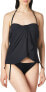 Фото #1 товара Vince Camuto 284721 Women's Standard Draped Bandini Top Swimsuit, Size Large