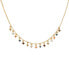 Gentle gilded necklace with pendants WILLOW Gold CO01-192-U