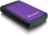 Transcend StoreJet 25H3 1TB Purple - 1000 GB - 2.5" - 3.2 Gen 1 (3.1 Gen 1) - 5400 RPM - Black - Purple