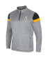 Men's Gray Appalachian State Mountaineers Bingo Quarter-Zip Jacket