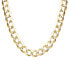ფოტო #1 პროდუქტის 22" Men's Curb Chain Necklace (7mm) in Solid 14k Gold