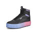 Фото #2 товара Puma Karmen Rebelle Mid Exotics Platform Womens Black Sneakers Casual Shoes 387