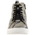 Фото #5 товара Matisse Entice Snake High Top Womens Black, Grey, Off White Sneakers Casual Sho