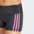 Фото #4 товара adidas women 3-Stripes Short Leggings