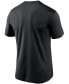 Фото #2 товара Men's Big and Tall Black Baltimore Ravens Logo Essential Legend Performance T-shirt