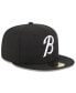 Фото #3 товара Men's Black Baltimore Orioles 2023 City Connect 59FIFTY Fitted Hat