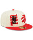 Men's Cream, Red Toronto Raptors 2022 NBA Draft 59FIFTY Fitted Hat