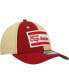Фото #4 товара Men's Gold, Red NASCAR 9FORTY A-Frame Snapback Hat