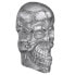 Фото #6 товара Deko Skull Wandskulptur Silber 42x30cm