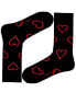 ფოტო #1 პროდუქტის Big Heart Cotton Women's Crew Socks