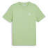 Фото #1 товара Puma Classics Small Logo Crew Neck Short Sleeve T-Shirt Mens Green Casual Tops 6