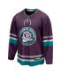 Фото #2 товара Men's Purple Anaheim Ducks 30th Anniversary Premier Breakaway Jersey