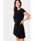 ფოტო #4 პროდუქტის Women's Slinky T-Shirt Dress