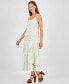 ფოტო #4 პროდუქტის Women's Lace-Trim Maxi Dress