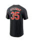 Фото #3 товара Men's Adley Rutschman Black Baltimore Orioles Fuse Name and Number T-shirt