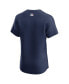 ფოტო #3 პროდუქტის Men's Navy Boston Red Sox Alternate Elite Jersey