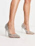 Azalea Wang Bonnie embellished court shoe