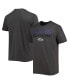 Фото #1 товара Men's '47 Charcoal Baltimore Ravens Dark Ops Super Rival T-shirt