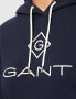 Фото #5 товара Gant Women's Lock Up Sweatshirt Hoodie