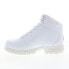 Фото #5 товара Fila Diviner 1HM00552-126 Mens White Synthetic Lace Up Hiking Boots 13