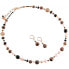 Luxury set of pearl jewelry Lampglas Frozen Berries SET X1 (necklace, earrings)