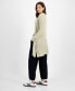 Фото #3 товара Juniors' Open Front Long Cardigan