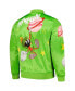 Фото #3 товара Куртка с наполнением Freeze Max зеленая с принтом "Марсианин Марвин" в розыскном стиле