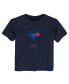 Фото #3 товара Toddler Boys and Girls Navy Toronto Blue Jays 2024 City Connect Large Logo T-Shirt